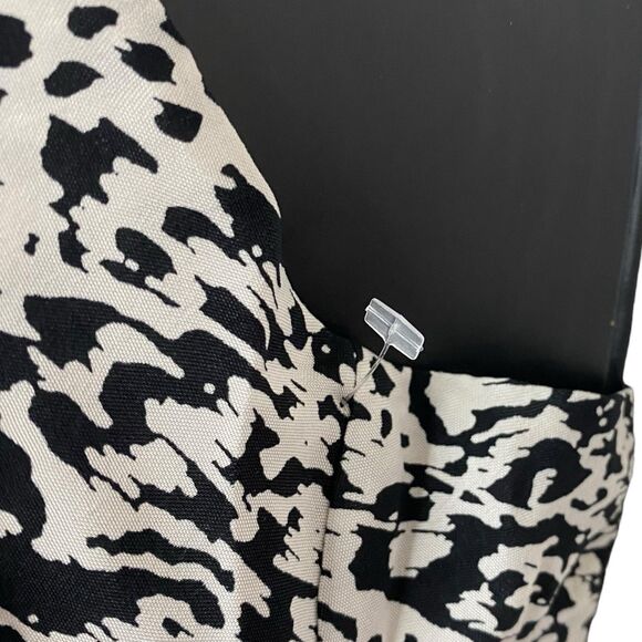 AG Adriano Goldschmied Midi Dress Womens S Black White Slip Satin Scarlet NEW - Picture 10 of 14